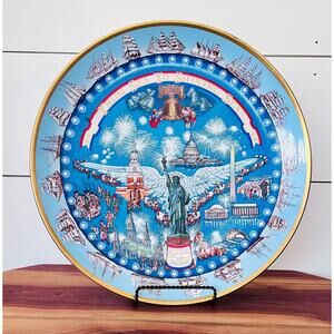 Gorham Ghent From "Sea to Shining Sea" 12.75" Charger Bicentennial Plate